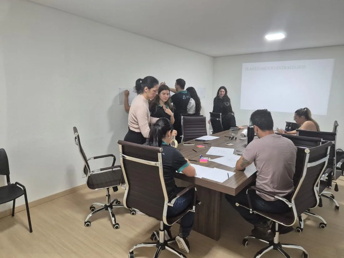 Equipe do departamento pessoal da Átrio